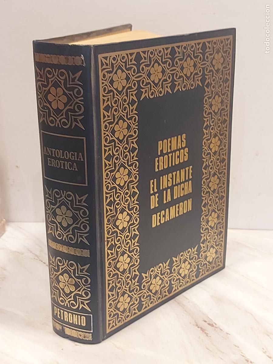 Libros de segunda mano: ANTOLOG&Iacute;A ER&Oacute;TICA | OVIDIO BOCCACCIO ZOLA TOLSTOI | PETRONIO 1972 | TAPA DURA