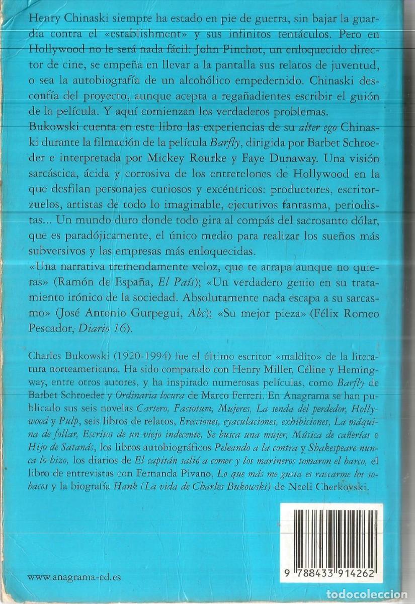 Libros de segunda mano: CHARLES BUKOWSKI. HOLLYWOOD. ANAGRAMA - Foto 2