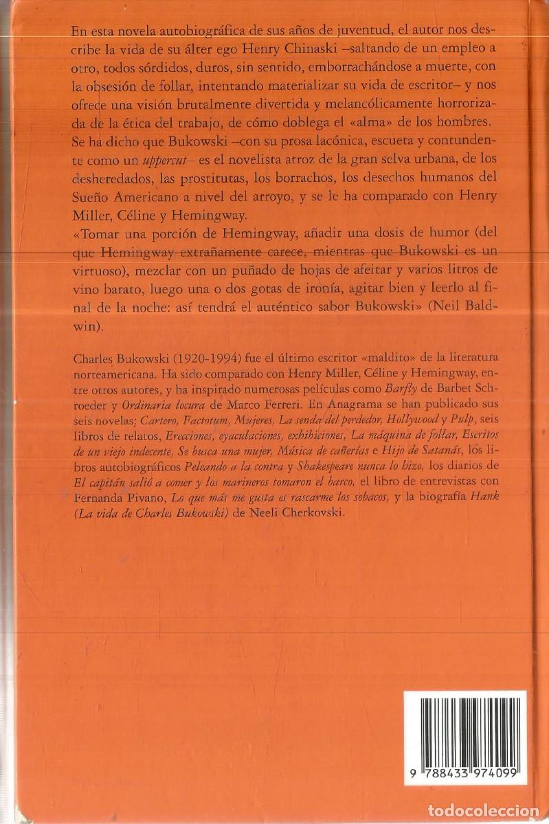Libros de segunda mano: CHARLES BUKOWSKI. FACTOTUM. ANAGRAMA - Foto 2