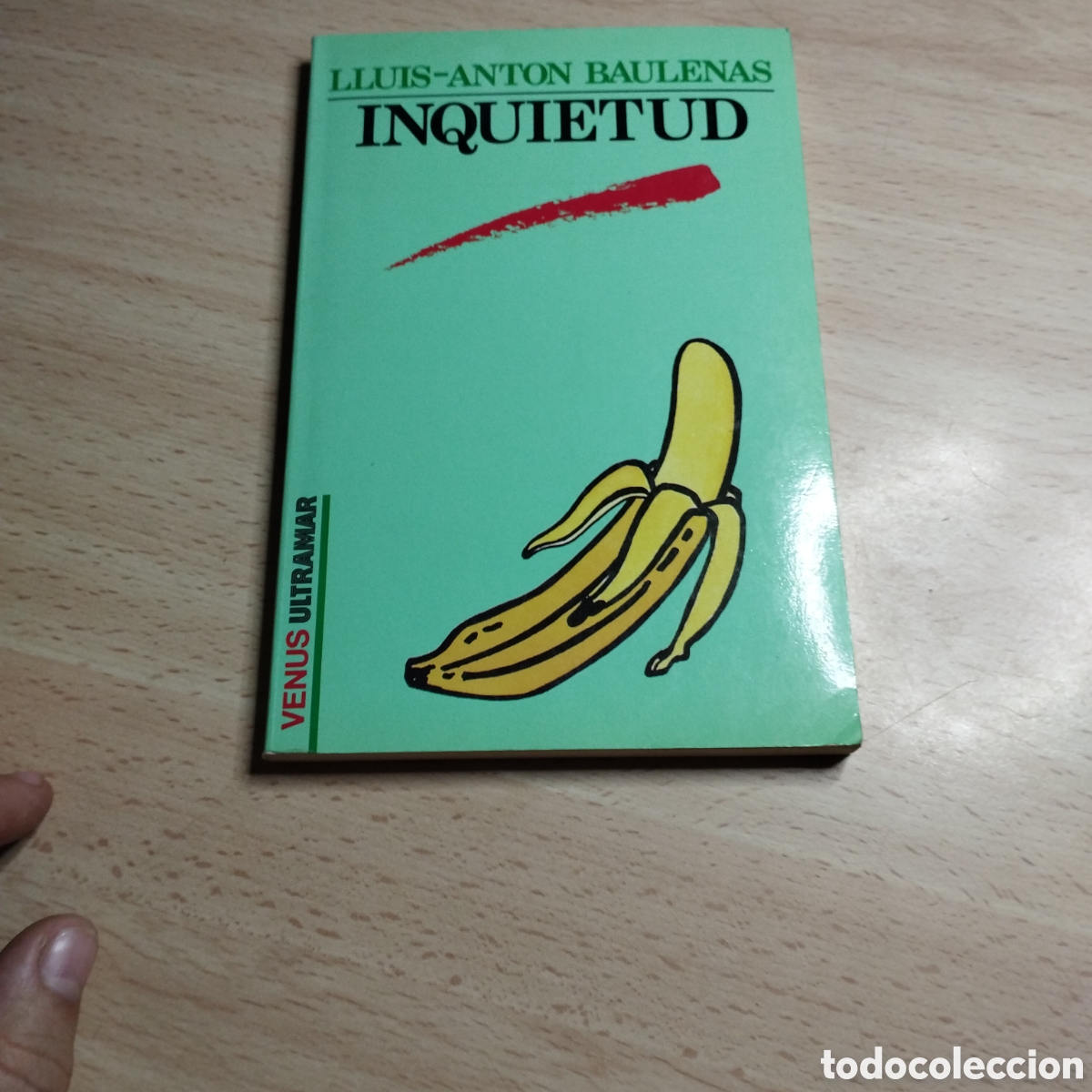 Libros de segunda mano: Inquietud. Lluis - Anton Baulenas. 1990. Venus ultramar. N⁰5. 1&ordf; Edici&oacute;n