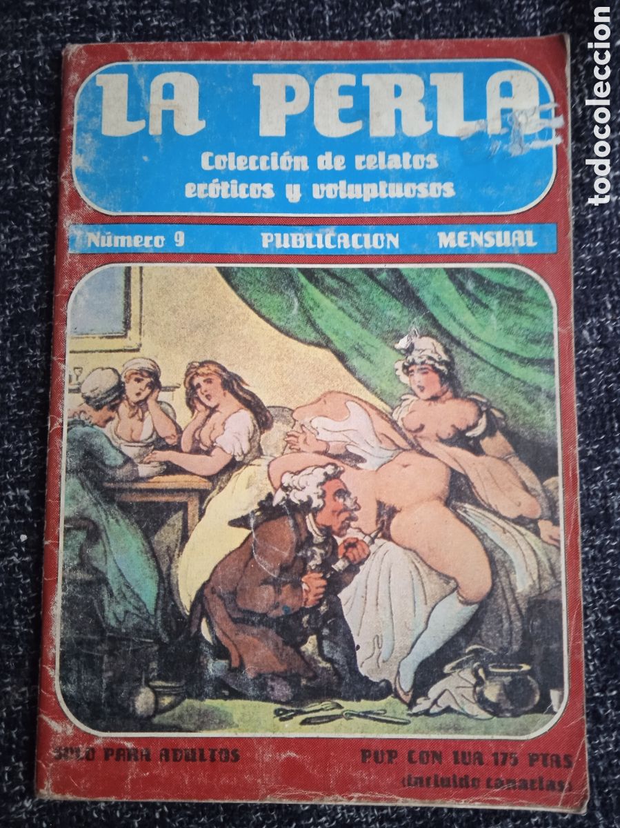 Libros de segunda mano: LA PERLA , N&ordm; 9 RELATOS EROTICOS Y VOLUPTUOSOS