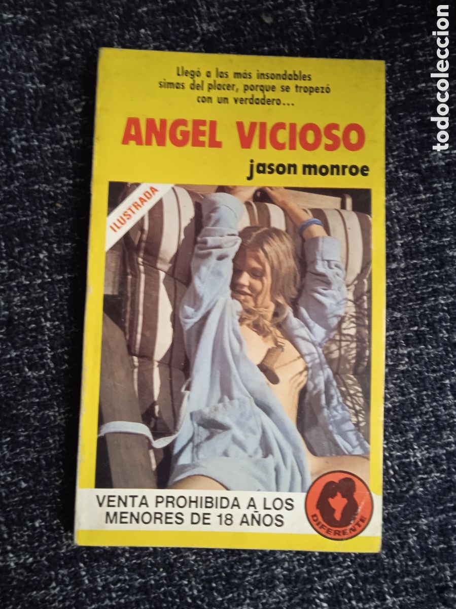 Libros de segunda mano: &Aacute;NGEL VICIOSO / JASON MONROE -NOVELA EROTICA