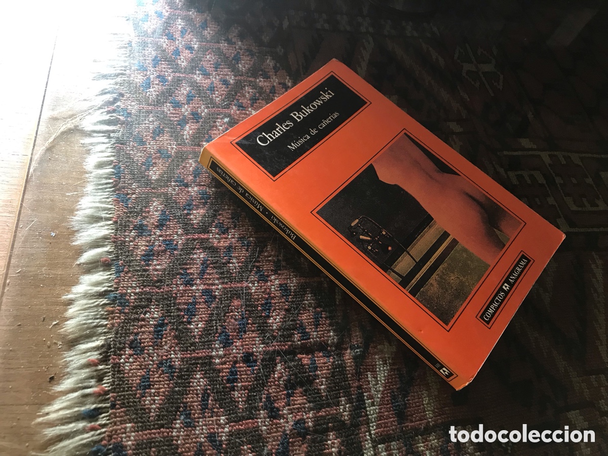 Libros de segunda mano: M&uacute;sica de ca&ntilde;er&iacute;as. Charles Bukowski. Compactos, anagrama n&ordm; 141