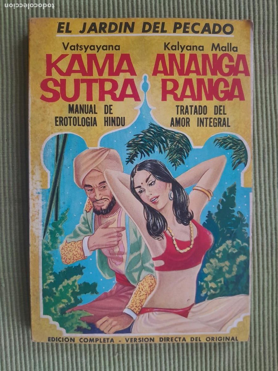 Libros de segunda mano: EL JARDIN DEL PECADO. KAMA SUTRA ARANGA RANGA. ARGENTINA 1972