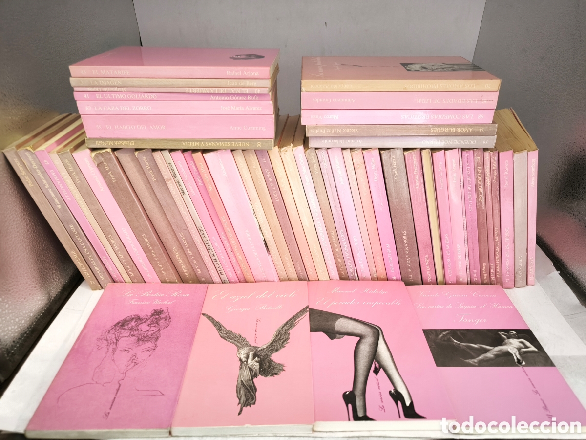 Libros de segunda mano: 56 Colecci&oacute;n La sonrisa vertical. Literatura Erotica.