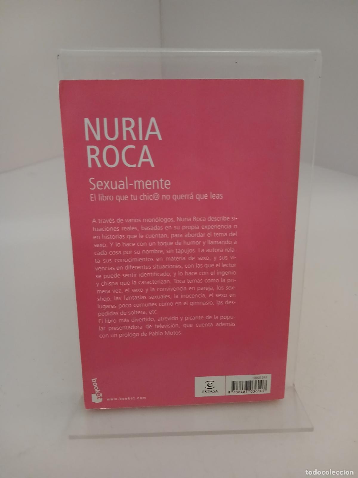 Libros de segunda mano: Sexualmente - Nuria Roca - Foto 2