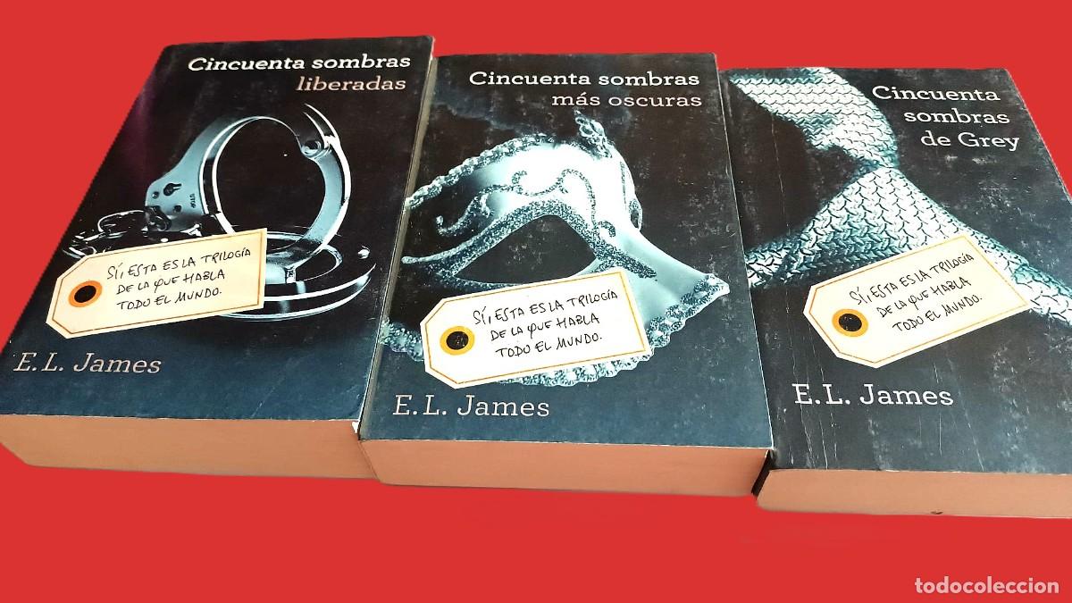 Libros de segunda mano: 2012 Trilog&iacute;a Cincuenta sombras de Grey (E.L. James)