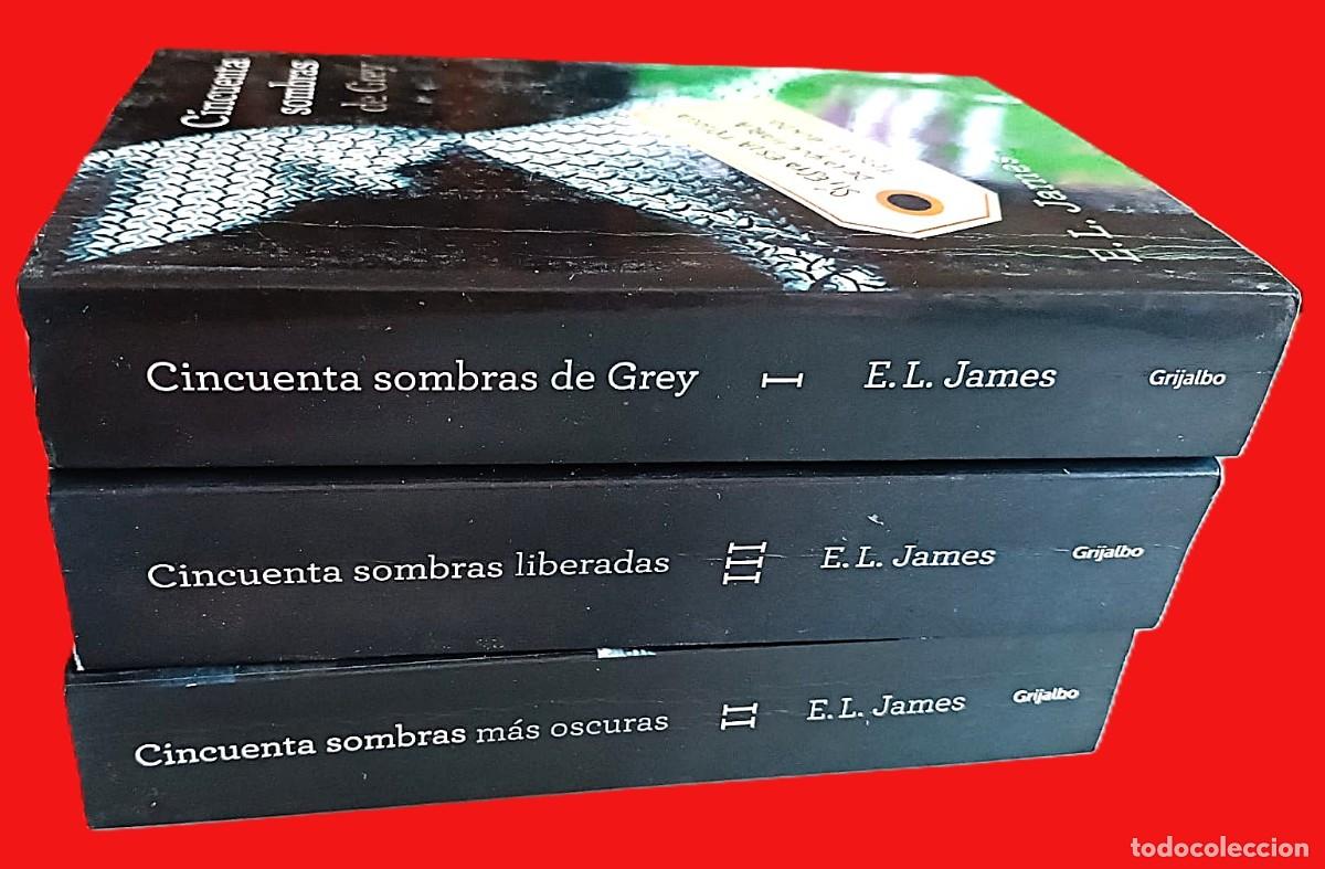 Libros de segunda mano: 2012 Trilog&iacute;a Cincuenta sombras de Grey (E.L. James)