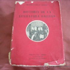Libros de segunda mano: HISTORIA DE LA LITERATURA GALLEGA. BENITO VARELA JÁCOME.