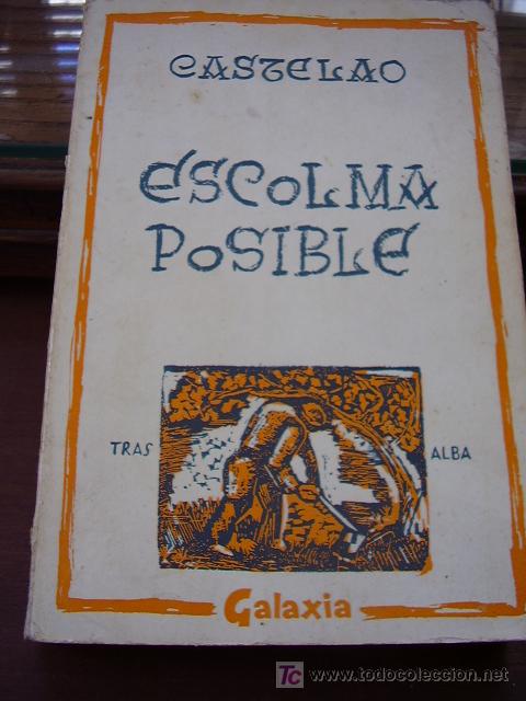 Libros de segunda mano: Escolma Posible, Castelao - Foto 1