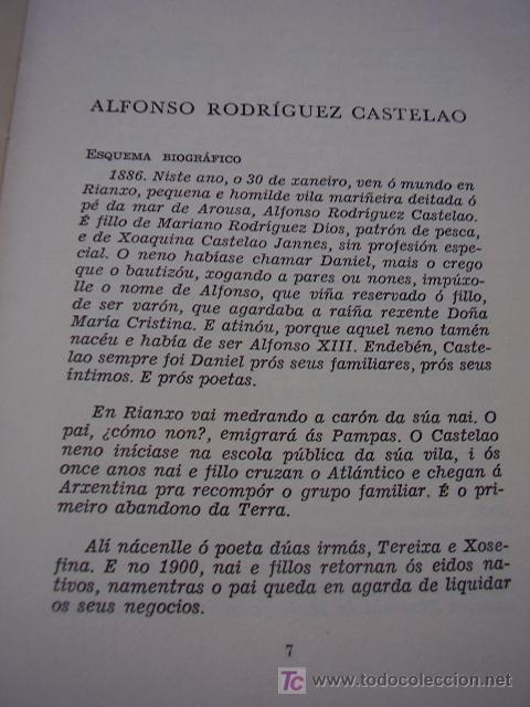 Libros de segunda mano: Escolma Posible, Castelao - Foto 4