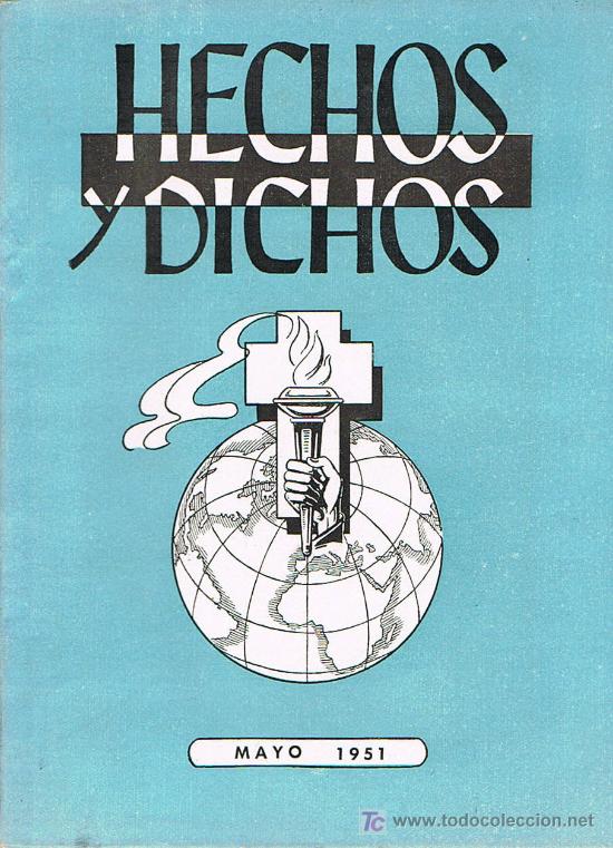 Libros de segunda mano: HECHOS Y DICHOS, MAYO 1.951 - Foto 1