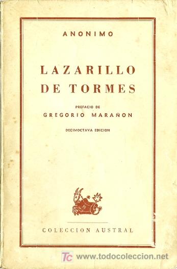 Libros de segunda mano: LAZARILLO DE TORMES * AUSTRAL * - Foto 1