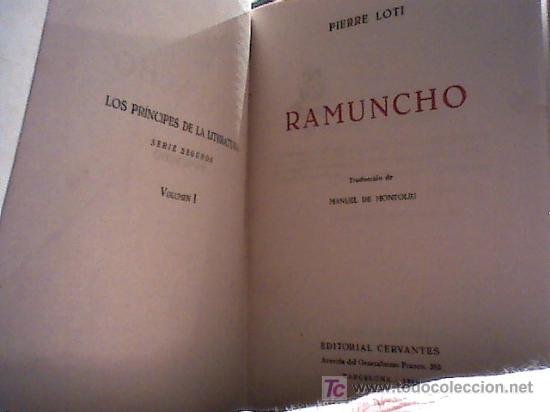 Libros de segunda mano: ramuncho (p. loti, 1944) - Foto 2
