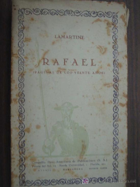 Libros de segunda mano: RAFAEL. LAMARTINE. - Foto 1