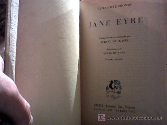 Libros de segunda mano: jane eyre (bronte, 1943 tercera edicion) - Foto 3