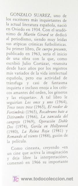 Libros de segunda mano: RELATOS - GONZALO SUAREZ - Foto 2