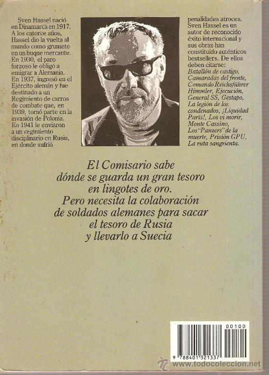 Libros de segunda mano: NOVELA DE SVEN HASSEL:  EL COMISARIO - Foto 2