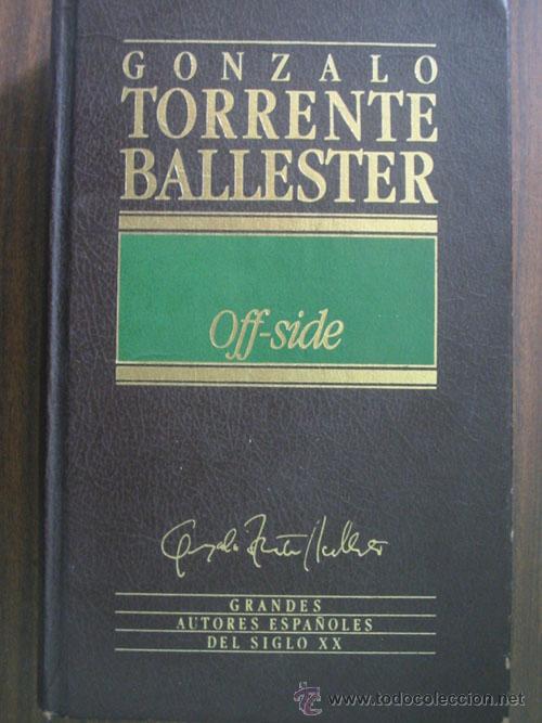 Libros de segunda mano: OFF-SIDE. TORRENTE BALLESTER, Gonzalo. 1984 - Foto 1