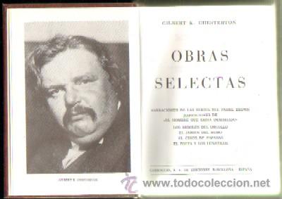 Libros de segunda mano: GILBERT K. CHESTERTON. OBRAS SELECTAS (A-PI-525) - Foto 1