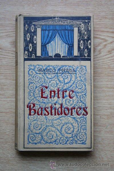 Libros de segunda mano: Entre bastidores. Praga (Marco) - Foto 1