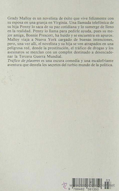 Libros de segunda mano: TRAFICO DE PLACERES - PATRICK ANDERSON - Foto 2