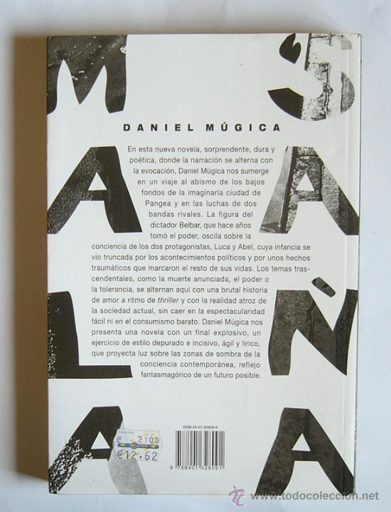 Libros de segunda mano: MALA SA&Ntilde;A - DANIEL MUGICA - Foto 2