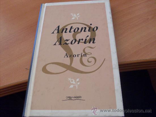 Libros de segunda mano: ANTONIO AZORIN ( AZORIN ) TAPA DURA ( LE3) - Foto 1