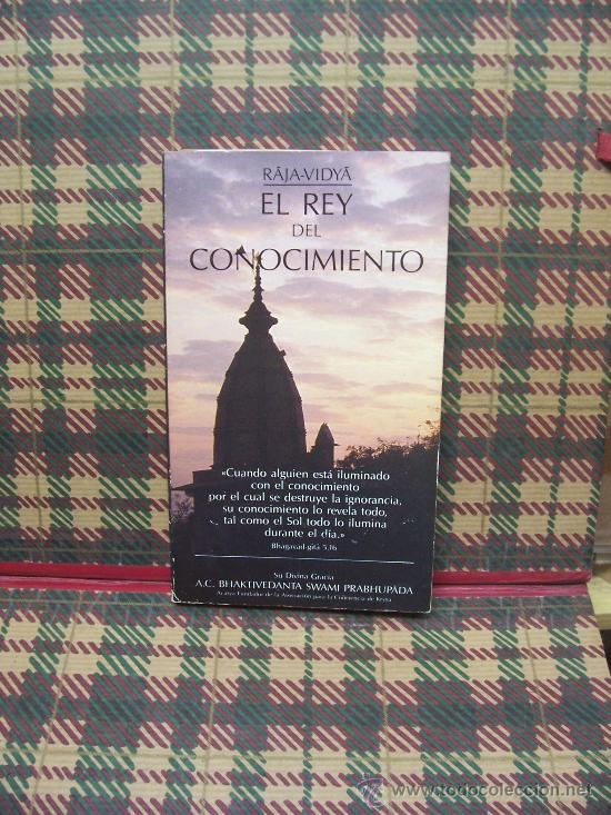 Libros de segunda mano: R&Aacute;JA-VIDY&Aacute; - EL REY DEL CONOCIMIENTO - 1988 - Foto 1
