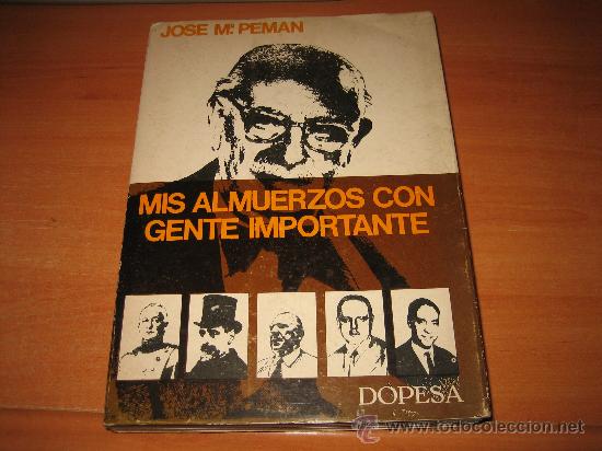 Libros de segunda mano: Mis almuerzos con gente importante - Foto 1