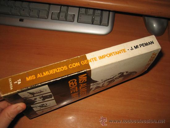 Libros de segunda mano: Mis almuerzos con gente importante - Foto 2