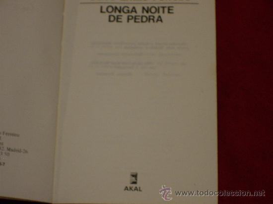 Libros de segunda mano: LONGA NOITE DE PEDRA - Foto 3