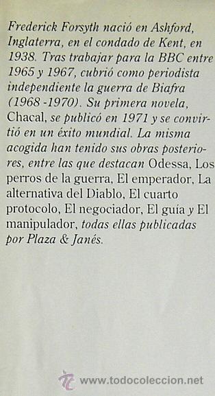 Libros de segunda mano: EL PU&Ntilde;O DE DIOS - FREDERICK FORSYTH - Foto 3