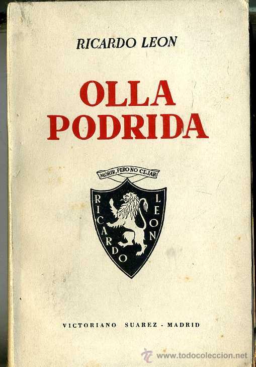 Libros de segunda mano: RICARDO LE&Oacute;N : OLLA PODRIDA (1942) - Foto 1