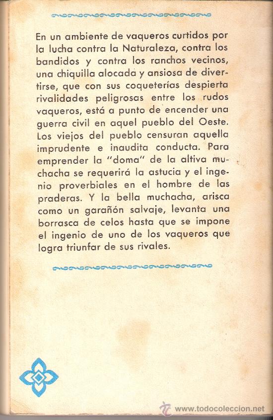 Libros de segunda mano: Zane Grey. C&oacute;digo del Oeste. Ed. Juventud. 7&ordf; edici&oacute;n 1967. - Foto 2