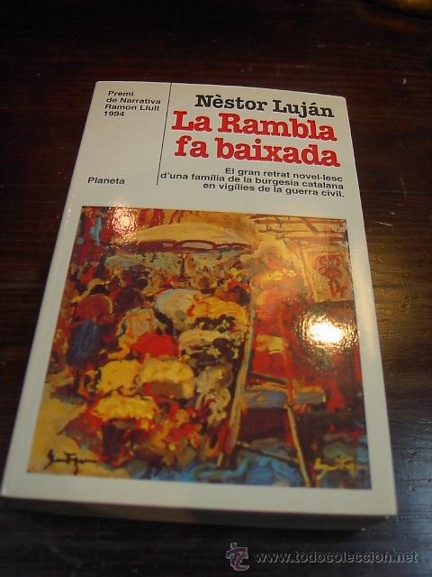 Libros de segunda mano: Nestor Lujan, La rambla fa baixada, Planeta - Foto 1
