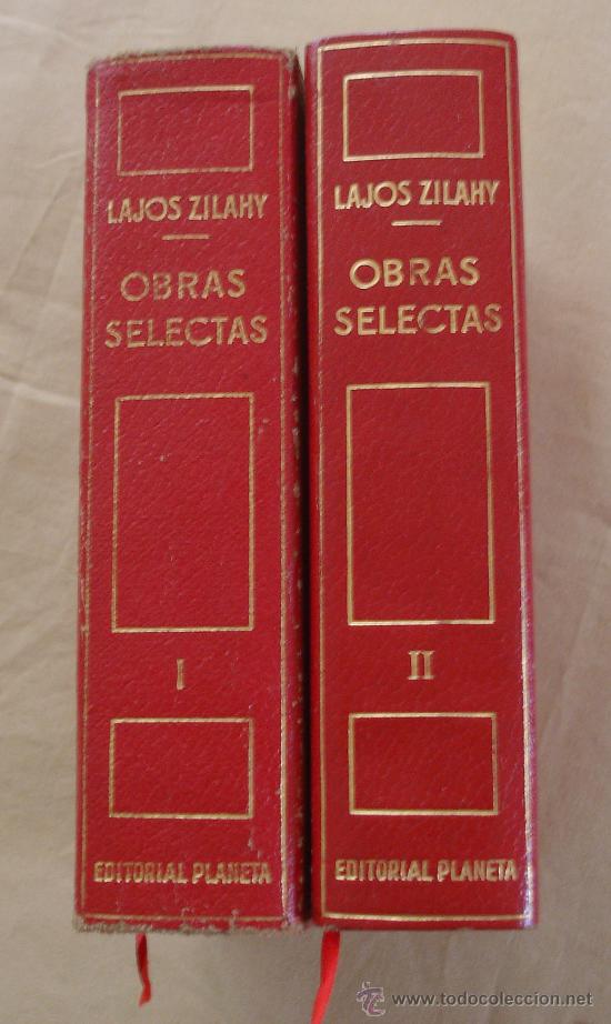 Libros de segunda mano: LAJOS SILAHY, OBRAS SELECTAS - 2 VOL. - 1959.
