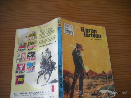 Second hand books: SERIE BRAVO OESTE  - EL GRAN TURBION -