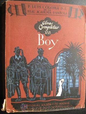 Libros de segunda mano: BOY.  COLOMA, Luis. 1940 - Foto 1