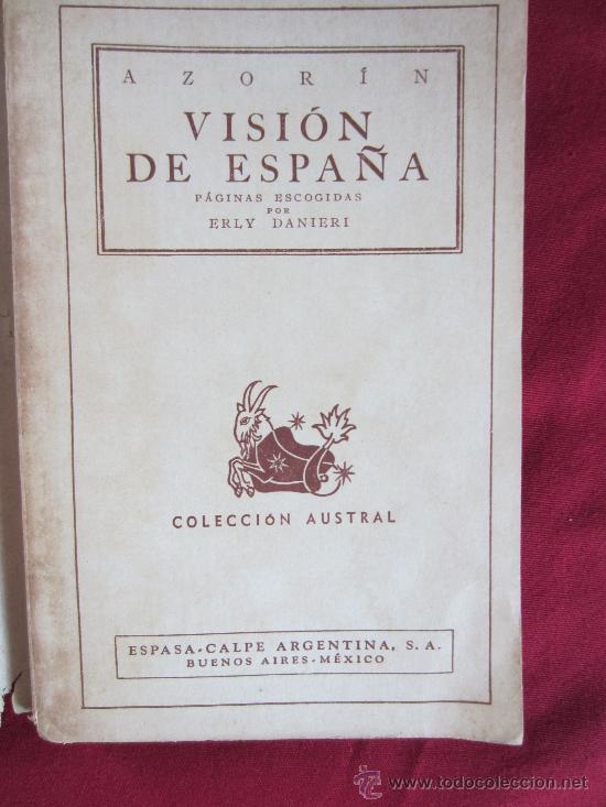 Libros de segunda mano: AZORIN - VISION DE ESPA&Ntilde;A - 1941 - Foto 2
