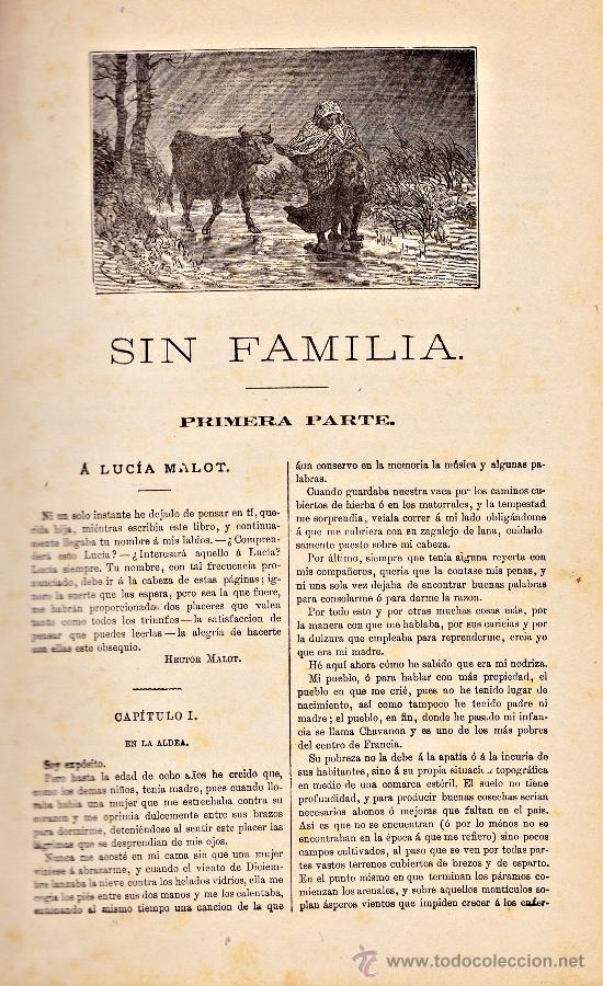 Libros de segunda mano: sin familia - Foto 6