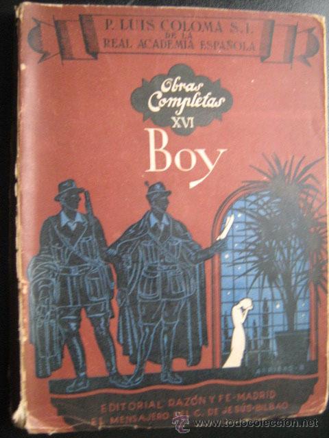 Libros de segunda mano: BOY. COLOMA, Luis. 1942 - Foto 1