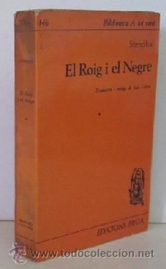 Libros de segunda mano: EL ROIG I EL NEGRE - Foto 1