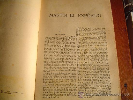 Libros de segunda mano: Libro Martin El Exp&oacute;sito . Eugenio Sue. - Foto 3