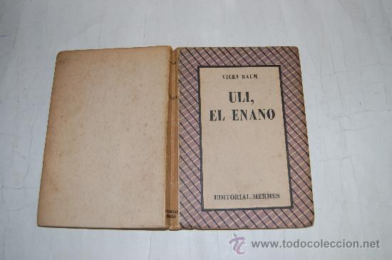 Libros de segunda mano: Uli, el enano. VICKI BAUM  RM29968 - Foto 1
