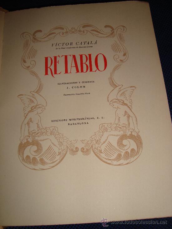 Libros de segunda mano: (196) RETABLO - Foto 2