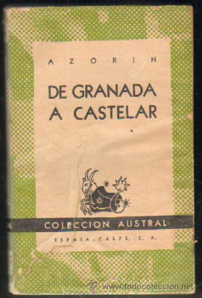 Libros de segunda mano: DE GRANADA A CASTELAR (A-AUSV-567) - Foto 1