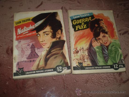 Libri di seconda mano: COLECCION POPULAR LITERARIA. Guerra y paz y Natacha