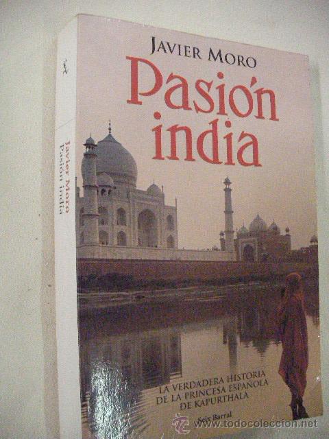 Libros de segunda mano: PASION INDIA DE JAVIER MORO (EM1) - Foto 1