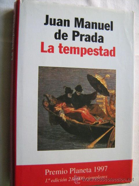 Libros de segunda mano: LA TEMPESTAD.  DE PRADA, Juan Manuel. 1997 - Foto 1